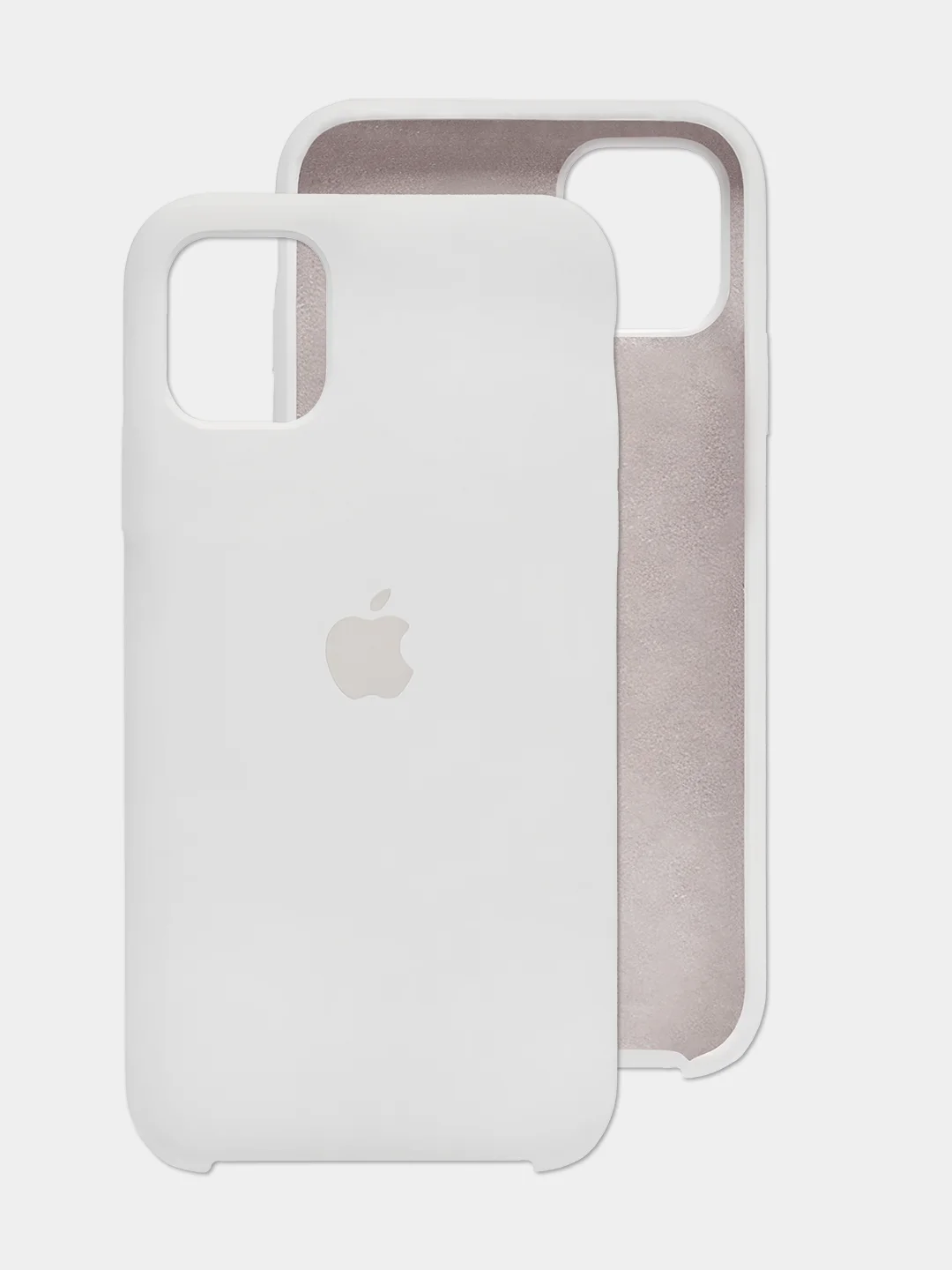 Бежевый меланж чехол на Айфон 11, iPhone 11, силиконовый