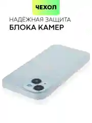Белый чехол для iPhone 15, 14, 13 Pro, Max, Plus, Mini, ребристый, силиконовый, BROSCORP, карбон