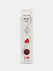 Красный i LOVE MY HAIR / Щетка, расческа для волос Spider Classic 1503 глянцевая, размер S