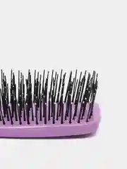 Лавандовый i LOVE MY HAIR / Щетка, расческа для волос Spider Classic 1503 глянцевая, размер S