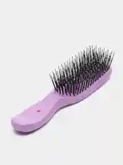 Лавандовый i LOVE MY HAIR / Щетка, расческа для волос Spider Classic 1503 глянцевая, размер S