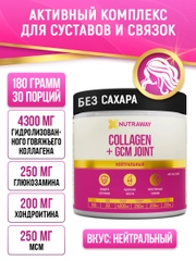 Специализированный пищевой продукт для спортсменов Nutraway Collagen + GCM Joint, 180 г