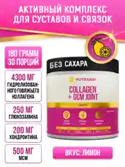 Специализированный пищевой продукт для спортсменов Nutraway Collagen + GCM Joint, 180 г