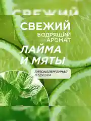 Мыло-пенка для рук и тела SYNERGETIC Мятный лайм, 500 мл