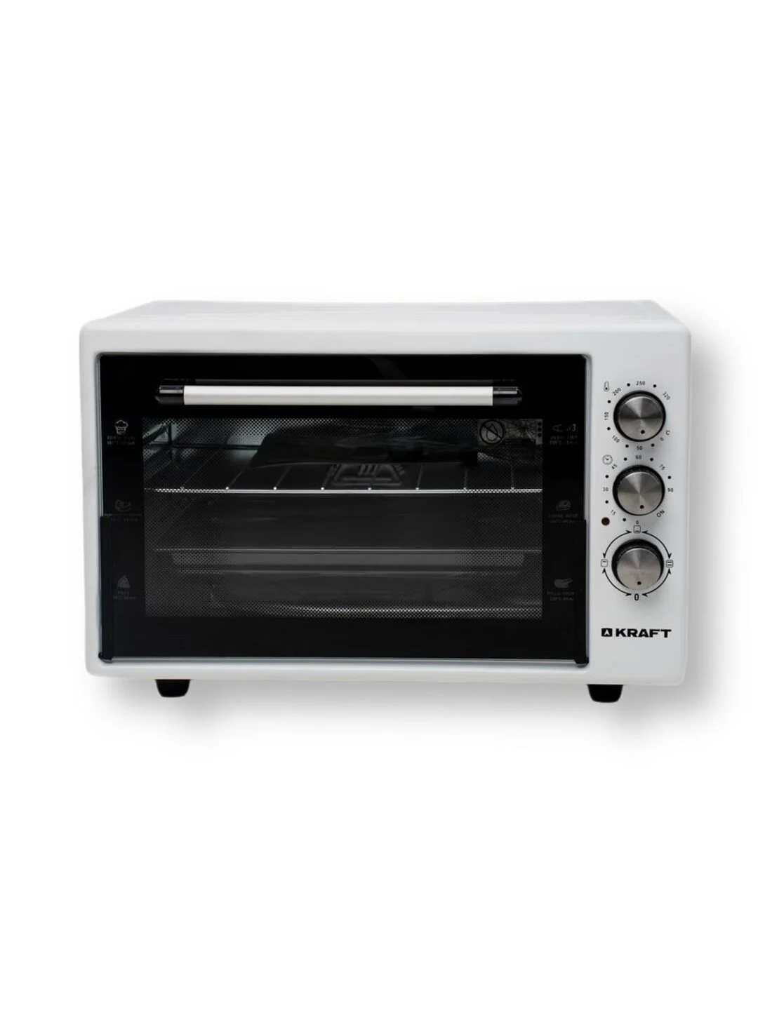 Молочный мини-печь, духовка, духовый шкаф, электрический, KRAFT KF-MO 32л, 38л