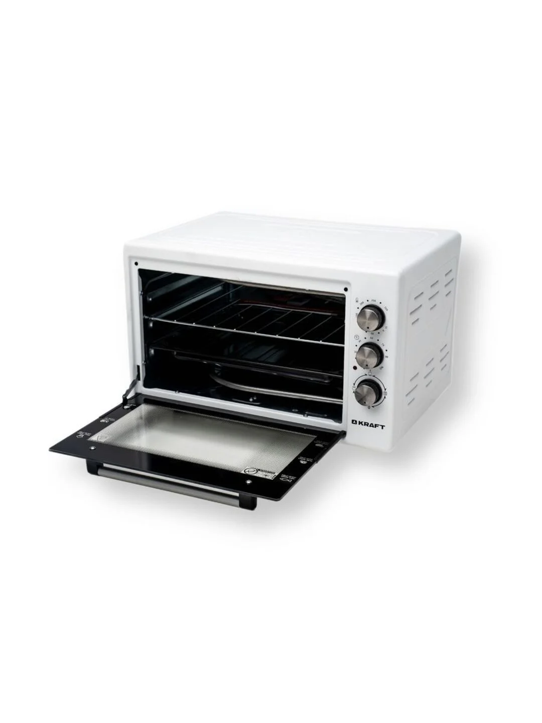 Молочный мини-печь, духовка, духовый шкаф, электрический, KRAFT KF-MO 32л, 38л