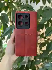 Красный чехол книжка elitcase для Infinix Note 30 Vip / Инфиникс Ноте 30 Вип