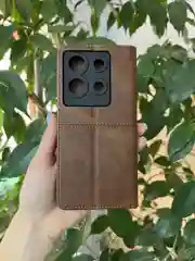 Тёмно-коричневый чехол книжка elitcase для Infinix Note 30 Vip / Инфиникс Ноте 30 Вип