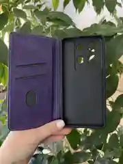 Фиолетовый чехол книжка elitcase для Infinix Note 30 Vip / Инфиникс Ноте 30 Вип