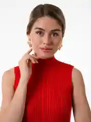Золотой крупные бижутерные серьги