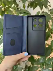 Синий чехол книжка elitcase для Infinix Note 30 Vip / Инфиникс Ноте 30 Вип