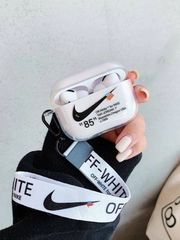 Чехол для наушников AirPods 2, 3, Pro, силиконовый, принт Nike sport (Найк спорт)