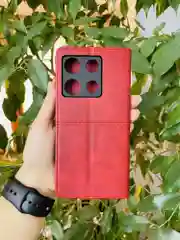 Красный чехол книжка elitcase для Infinix Note 30 Pro / Инфиникс Ноте 30 Про