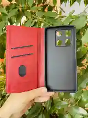 Красный чехол книжка elitcase для Infinix Note 30 Pro / Инфиникс Ноте 30 Про