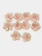 Цветы из фоамирана, 10 шт, 3,5 см