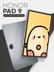 Чехол для Honor Pad 9, 12.1 противоударный силиконовый КАРТОФАН прозрачный с защитой углов