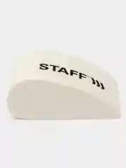 Ластик, Стерка, упаковка до 5 шт, STAFF PE-070, 38х22х16 мм, в форме капли, цвет белый