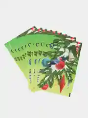 Лесной зеленый пакет подарочный новогодний, полиэтиленовый, 20 х 30