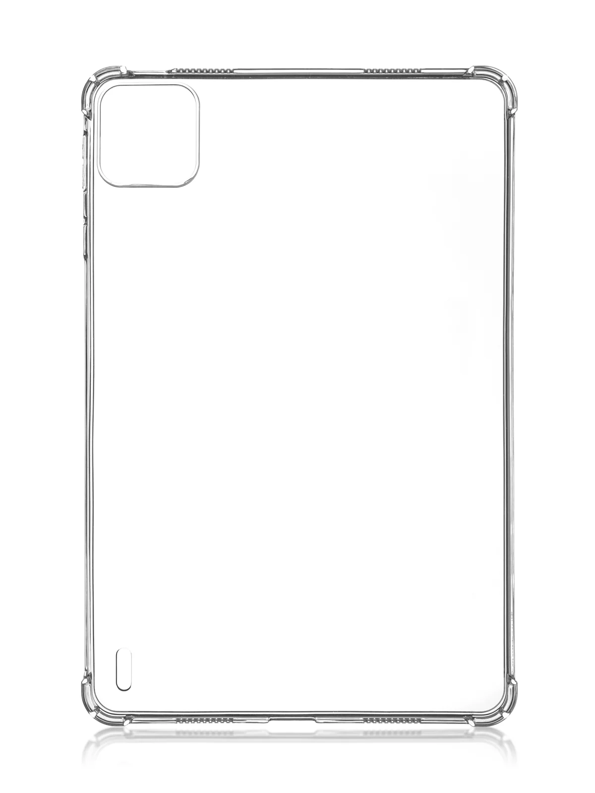 Прозрачный чехол для Xiaomi Pad 6, 6 Pro, 11" противоударный силиконовый КАРТОФАН с усиленными углами