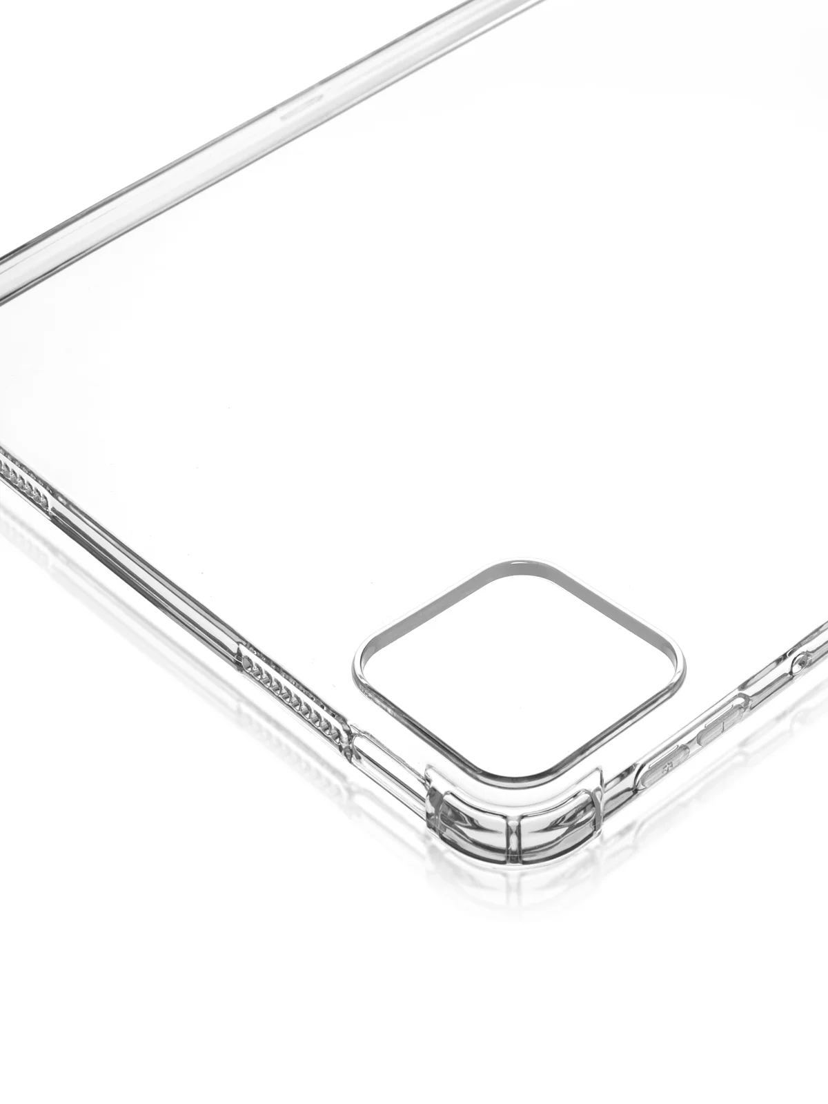 Прозрачный чехол для Xiaomi Pad 6, 6 Pro, 11" противоударный силиконовый КАРТОФАН с усиленными углами