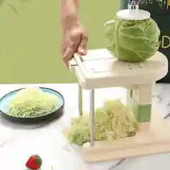 Белый мультислайсер-овощерезка ручная механическая капусторезка