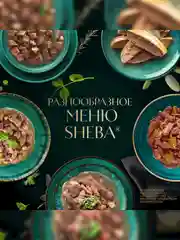 Влажный корм для кошек SHEBA® с кроликом. «Ломтики в желе. Кролик», 28 шт по 75г