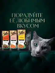 Влажный корм для кошек SHEBA® с курицей. «Ломтики в желе. Курица», 28 шт по 75г