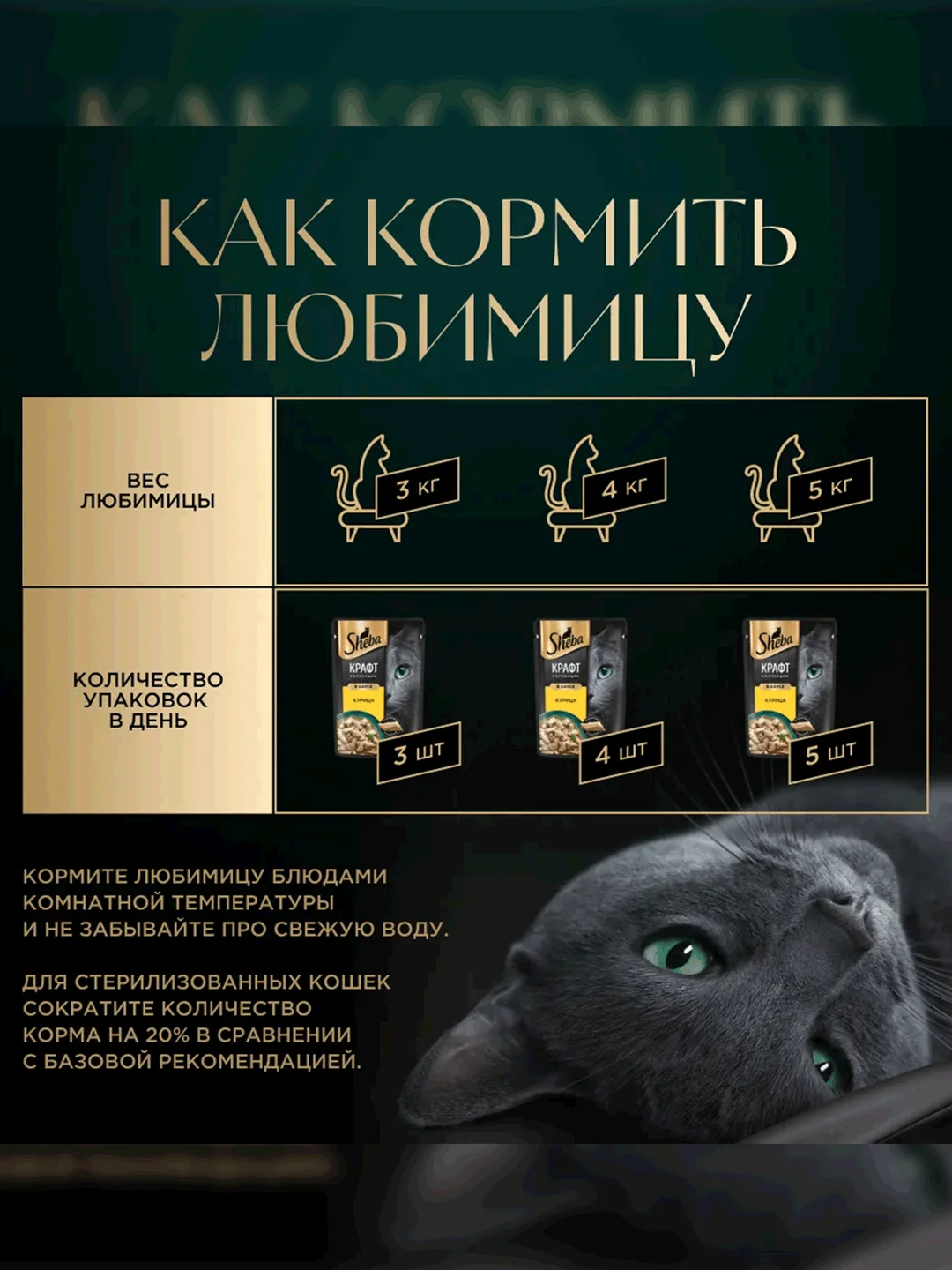 Влажный корм для кошек SHEBA® Крафт Коллекция «Сочные слайсы. Курица в соусе» 28шт по 75г