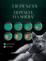 Влажный корм для кошек SHEBA® Крафт Коллекция «Сочные слайсы. Курица в соусе» 28шт по 75г