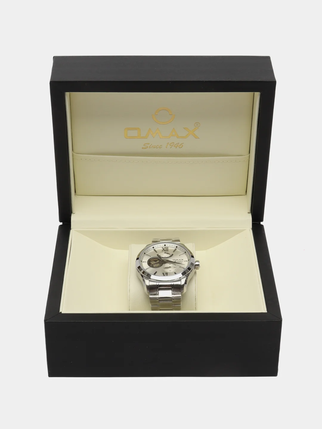 Белый часы наручные, механические, Omax OAOR002