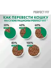 Сухой полнорационный корм PERFECT FIT™ для стерилизованных кошек, с говядиной, 10кг