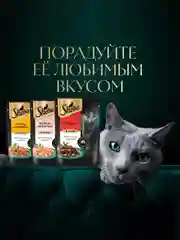 Влажный корм для кошек SHEBA® с говядиной. «Ломтики в соусе. Говядина», 28 шт по 75г