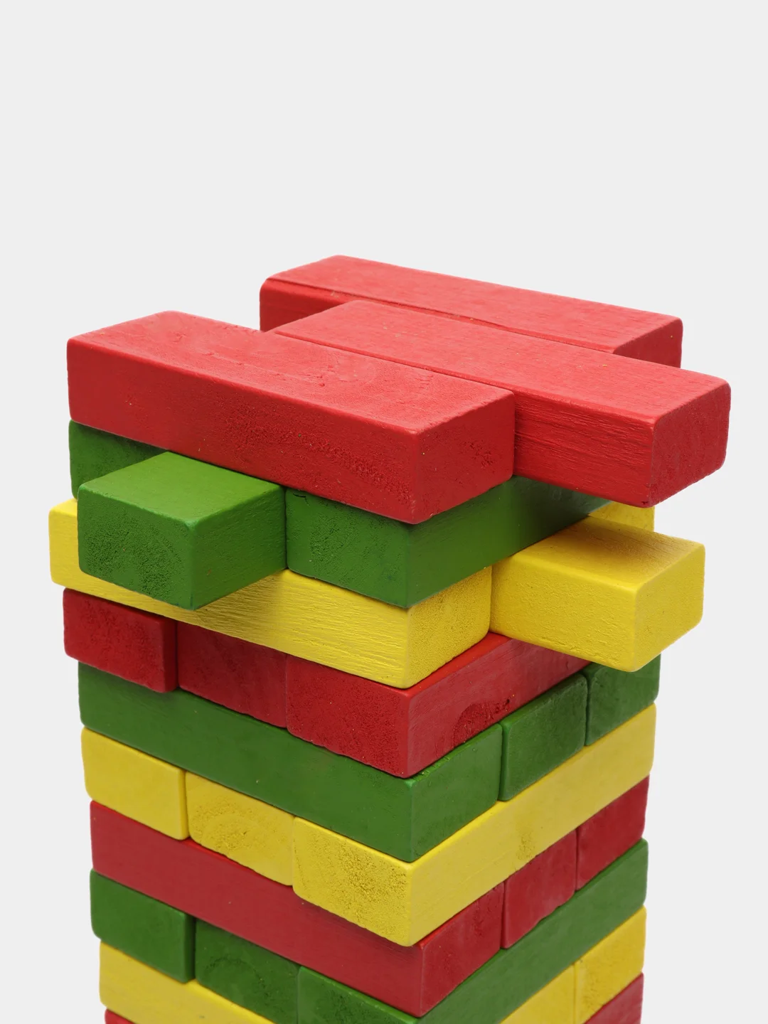 Настольная игра Цветная башня Brauberg Kids, 665493, для семьи, дженга подарочный набор