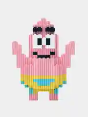 Мятный конструктор 3д детский 3D, развивающая игрушка из мини-блоков,фигурка Куроми, Соник, Стич