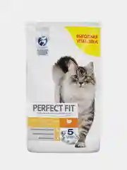 Сухой корм PERFECT FIT™ для взрослых кошек с чувствительным пищеварением, с индейкой, 10кг