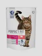 Cухой полнорационный корм PERFECT FIT™ для взрослых кошек, с говядиной, 650г