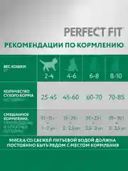 Сухой полнорационный корм PERFECT FIT™ для стерилизованных кошек, с курицей, 10кг