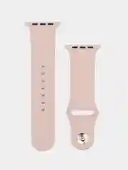 Светло-бежевый силиконовый ремешок для Apple Watch