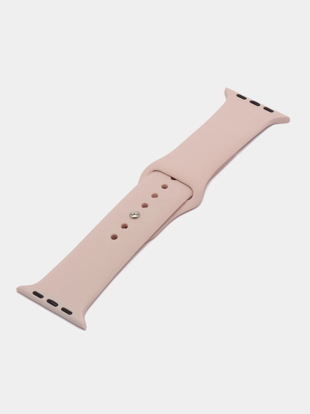 Светло-бежевый силиконовый ремешок для Apple Watch