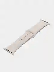 Серый металлик силиконовый ремешок для Apple Watch