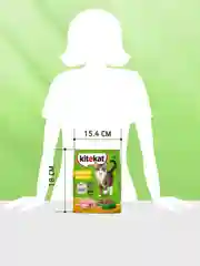 Сухой полнорационный корм KITEKAT™ для взрослых кошек «Курочка Аппетитная», 350г