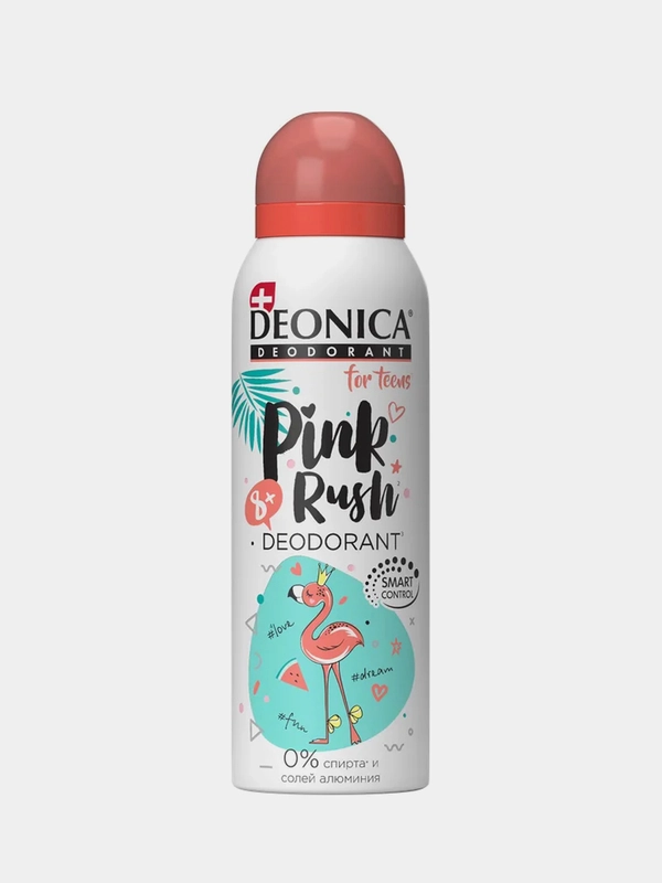 Дезодорант DEONICA FOR TEENS Pink Rush, 125 мл