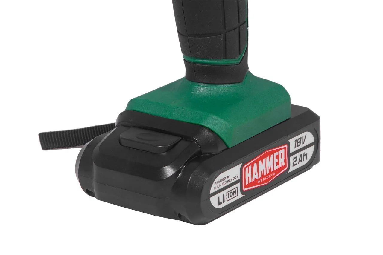 Аккумуляторная сабельная пила (ножовка) Hammer LZK18DC 18В 2x2Ач LiION 0-2500ход/мин