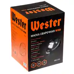 Маска сварочная WESTER WH8 990-075 Хамелеон, с регулировкой затемнения DIN 9-11