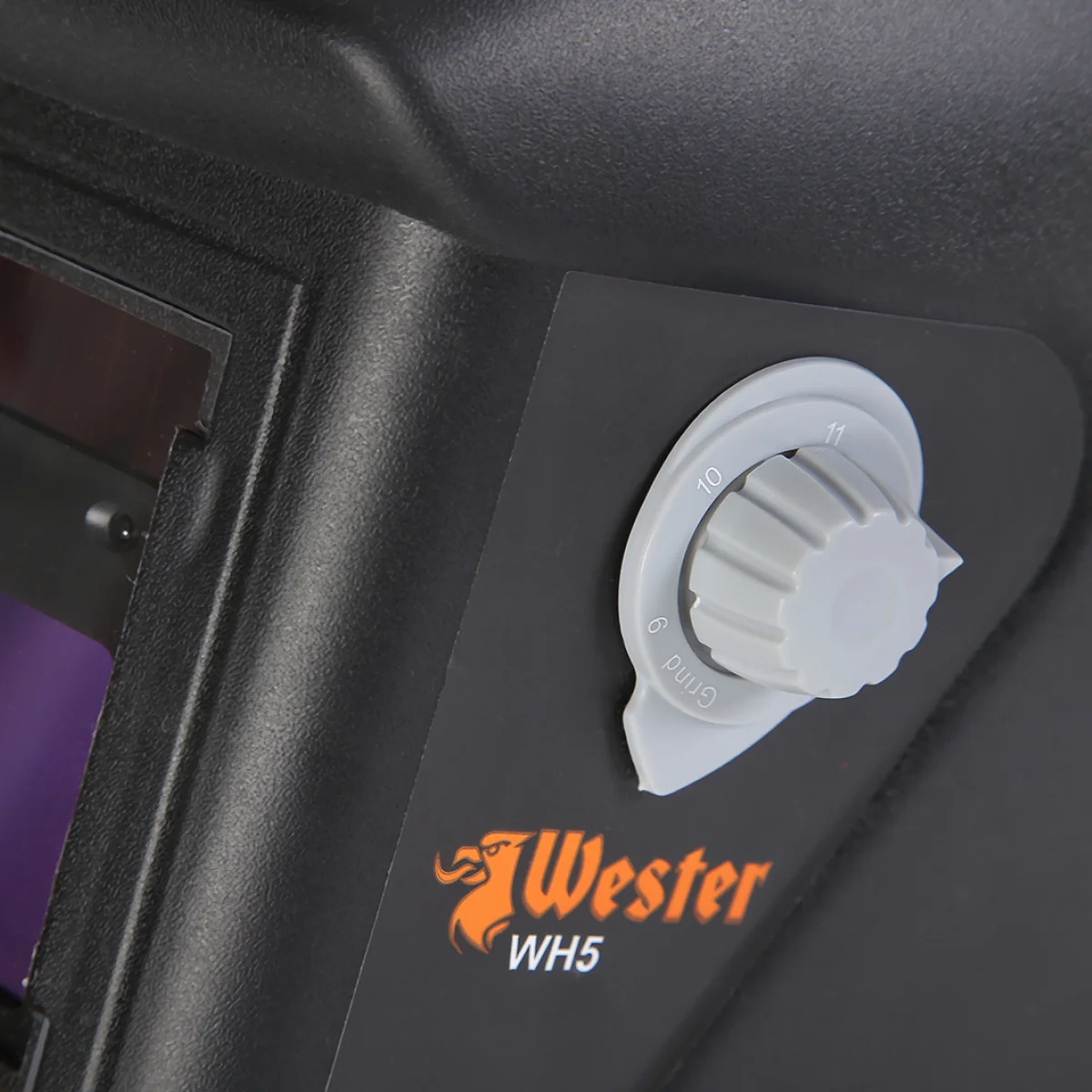 Маска сварочная WESTER WH5 990-023 Хамелеон, с регулировкой затемнения DIN 9-13