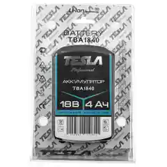 Аккумулятор TESLA TBA1840 18.0В 4.0Ач TeslaOneClick