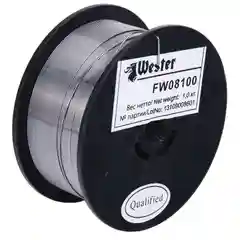 Проволока сварочная флюсовая 0,8 мм 1 кг WESTER FW 08100