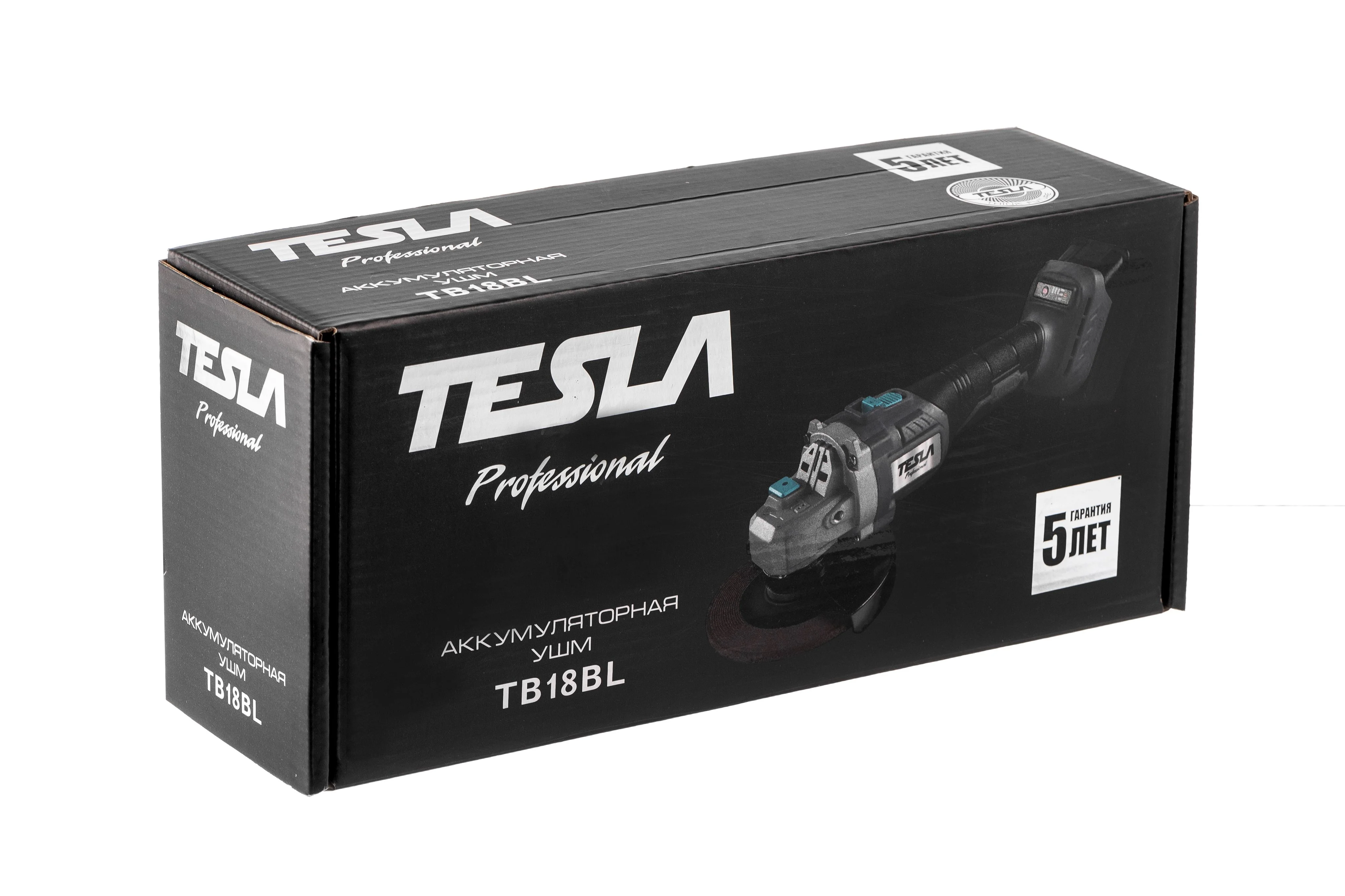Аккумуляторная болгарка / УШМ TESLA TB18BL TeslaOneClick