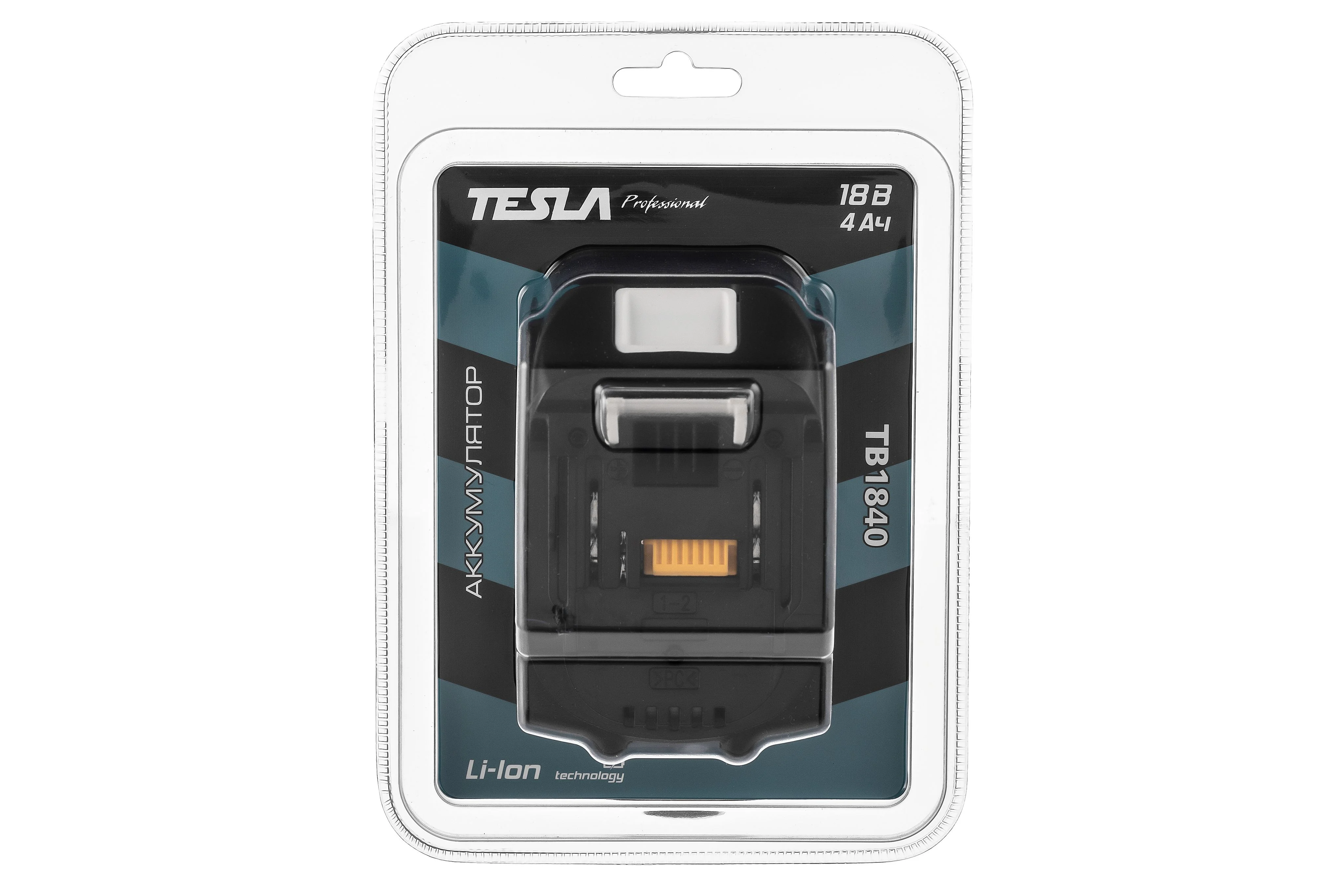 Аккумулятор TESLA TB1840 18.0В 4.0Ач
