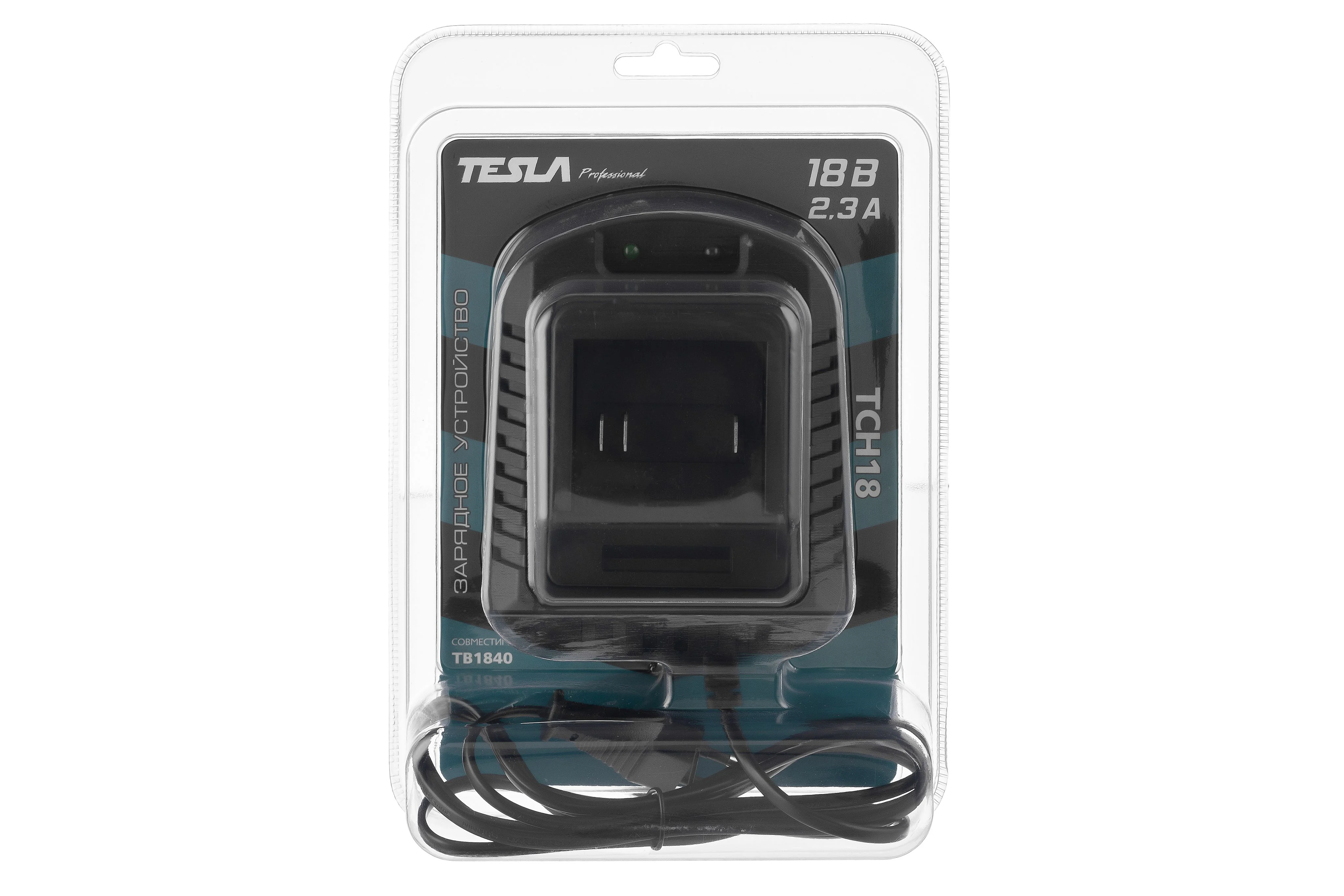 Зарядное устройство TESLA TCH18 18В, 2,3A